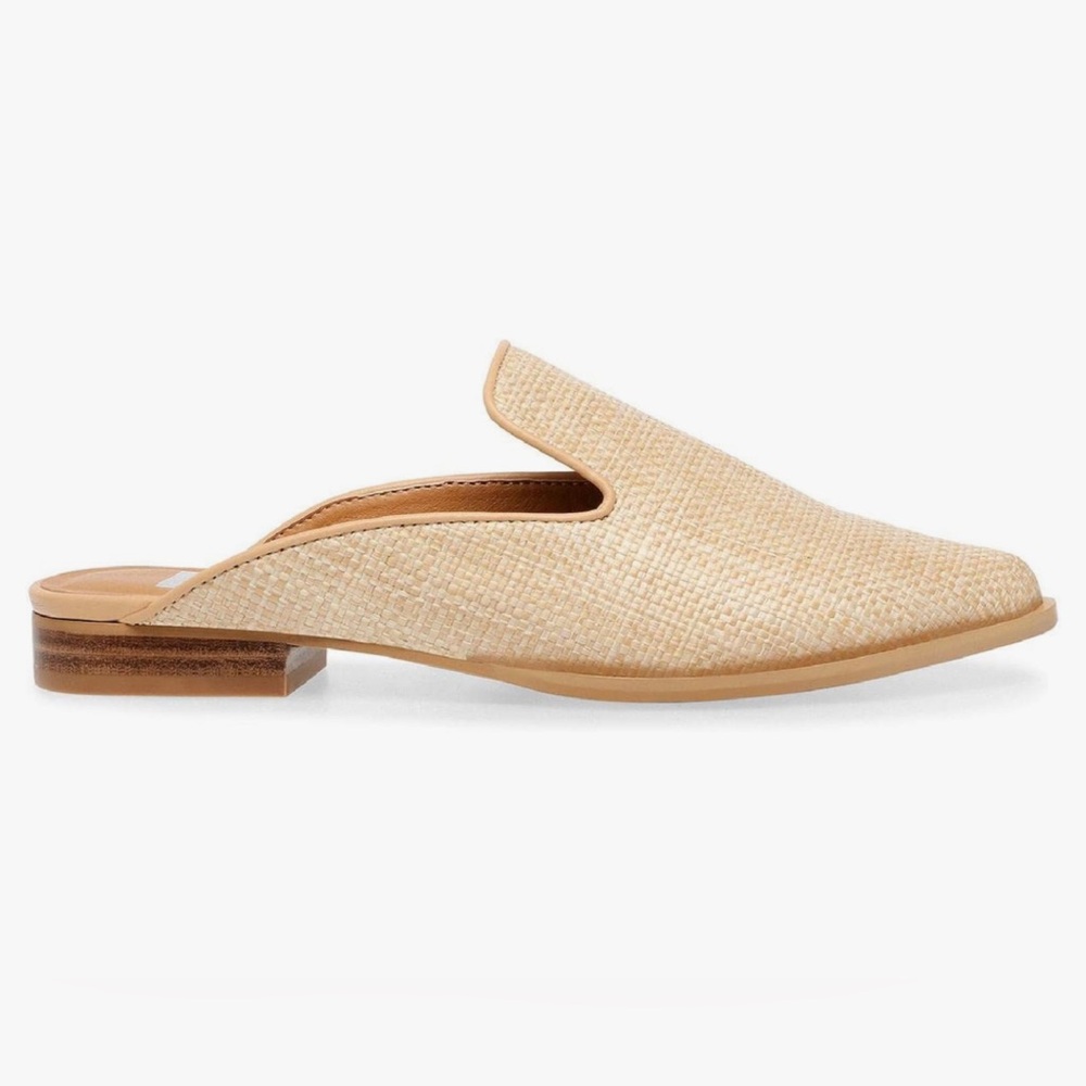 DV by Dolce Vita Womens Icarus Slide Slip On Mules Tan 9Medium (B,M)